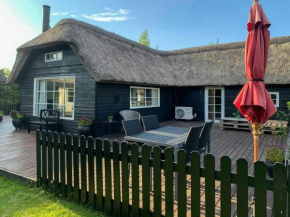 Thatched Holiday House At Hou And Hals Full Of Fun, Hals
